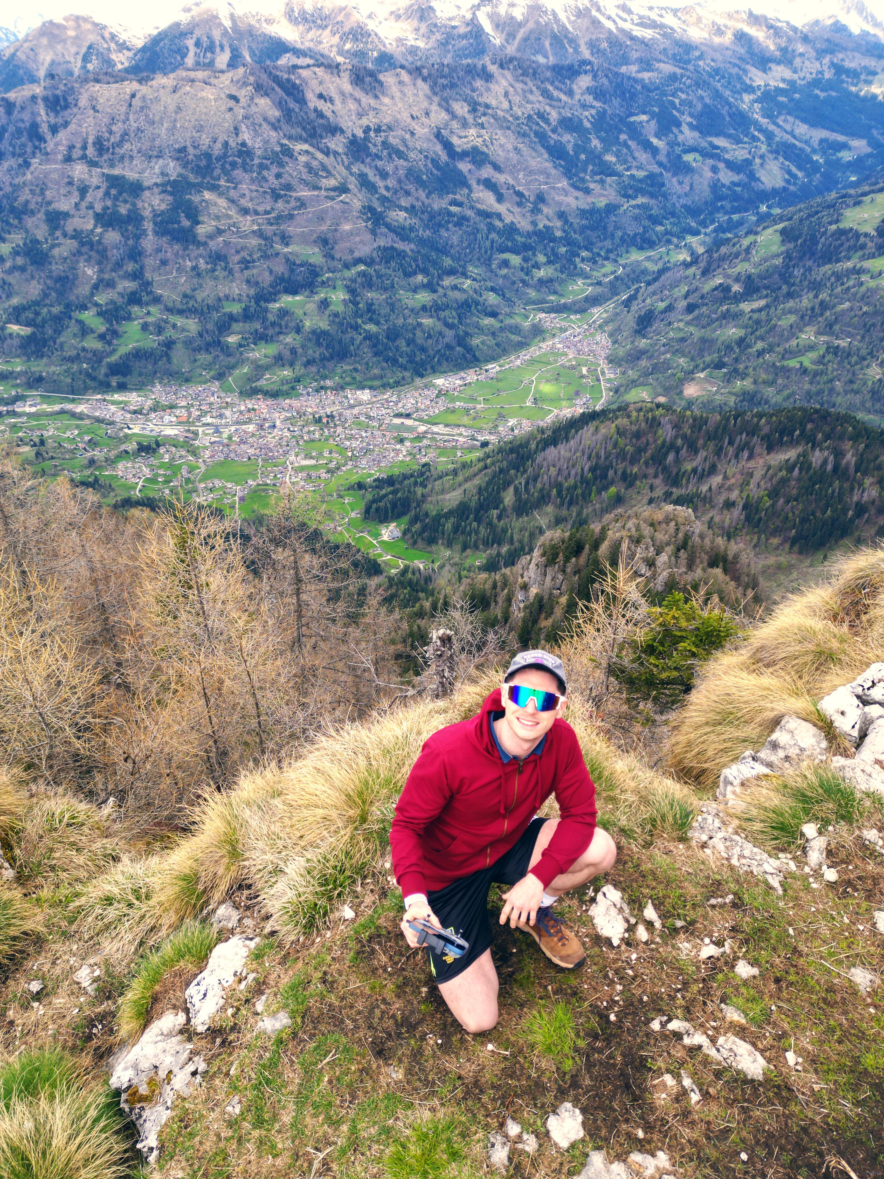 Fabio Righi in montagna